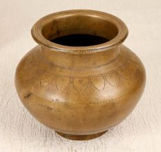 Handmade High-Quality Brass Water Pot Lota for Decoration