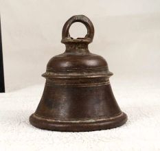 Rich Brown Holy Bell Metal Temple Bell for Hanging