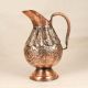 Vintage Handcrafted Copper Jug with Handle for Flower Decor