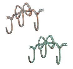 Antique Bow Shape Iron Hooks