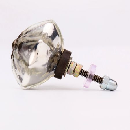 Shining Silver Knob