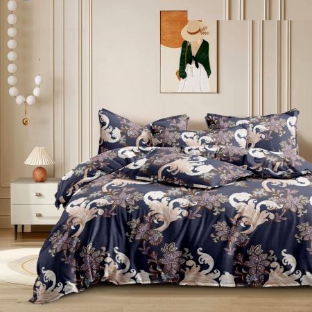 Adorable Queen Size Fitted Bedsheet with 2 Pillow Cases | Fits Up to 8 Inch Mattress | 72 x 78 Inches