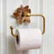Brass Butterfly Toilet Roll Holder