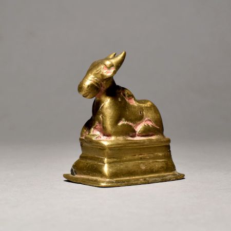 Nandi (Bull) Of Lord Shiva Vahan Of Brass