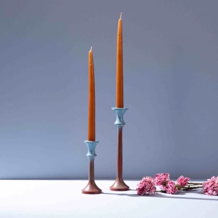 Aqua Drift Ombre Candle Stand