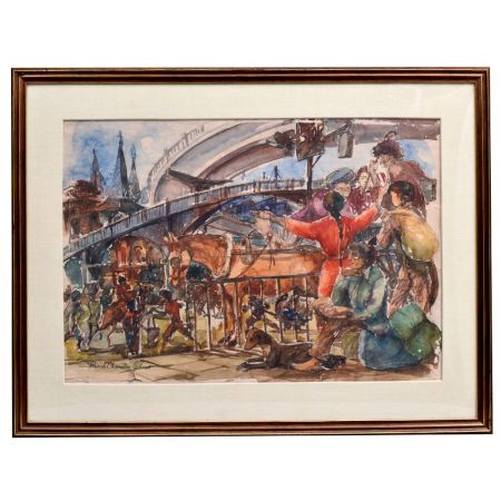 Beautiful Paintng From Bengal Showing Beautiful Art