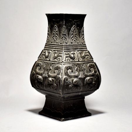 Vintage Pot With Fine Work for Decor