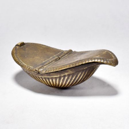 Vintage Brass Shop Box with Lid