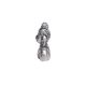 Silver Brass Buddha Agarbatti Holder Stand