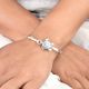 92.5 Sterling Silver Bracelet with Tortoise Good Luck Charm Kadaa