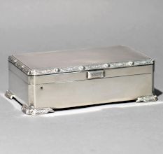 Vintage Garrard & Co. Ltd. Sterling Silver Box Birmingham Hallmarked
