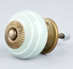 Sage Green Line Knob