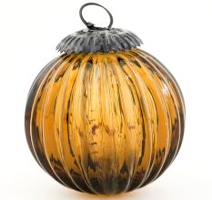 Dark Brown Solid Melon Christmas Hanging