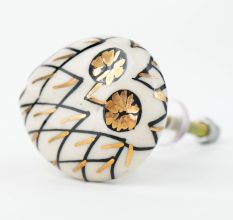 Black Owl Cabinet Bird Knob