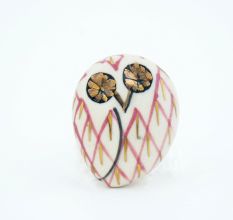 Pink Owl Drawer Bird Knob