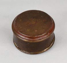 Handcrafted Brass Dabbi Storage Box Vintage Container