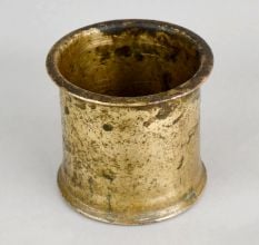 Handcrafted Brass Small Holder Traditional Utility Vessel