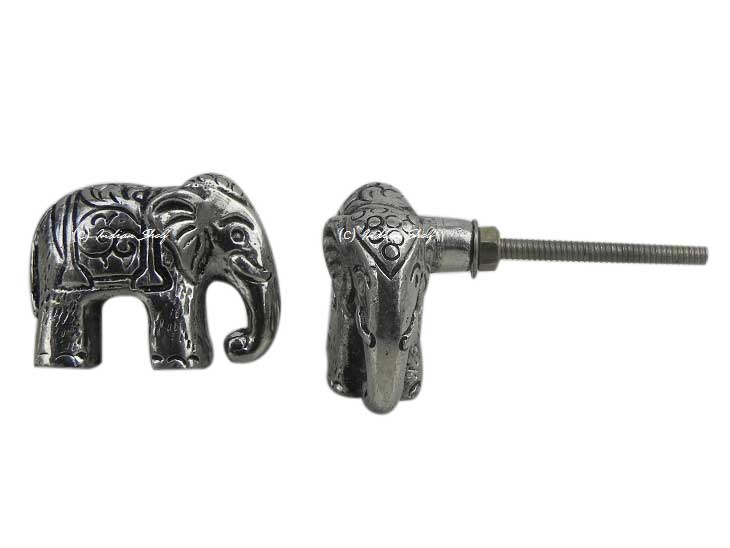 Elephant Metal Knob